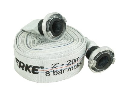 Požární hadice 2", 20m s koncovkami, Verke V60131