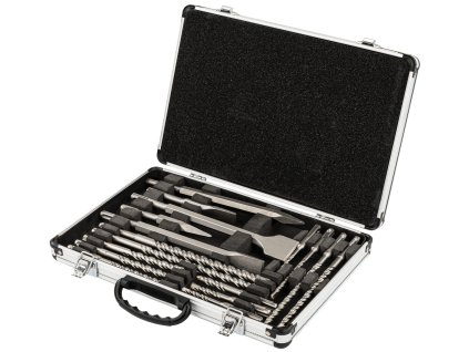 Sada vrtáků a sekáčů SDS Plus PM-ZWD-17T, sada 17ks, Powermat PM1488