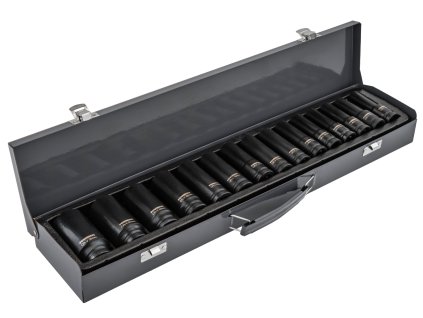 Nástrčné rázové hlavice 1/2" dlouhé PM-ZNU-1032T, sada 15ks, Powermat PM1383