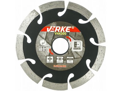 tarcza diamentowa do plytek 125x222x19 mm segment verke 1