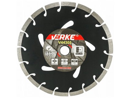 tarcza diamentowa do plytek 230x222x26 mm segment verke 1