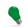 LED žárovka GLS E 27 230V 4,9W zelená, SPECTRUM WOJ14606
