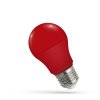 LED žárovka GLS E 27 230V 4,9W červená, SPECTRUM WOJ14605