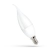 LED žárovka svíce DECO E 14 230V 8W studená bílá, SPECTRUM WOJ14226