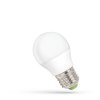 LED žárovka E27 230V 6W studená bílá, stmívatelná, SPECTRUM WOJ14380