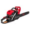 Benzínová řetězová pila 5,7HP, 16″ + 18″, RED Technic RTPSP0035 8