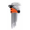 Sada TORX klíčů s otvorem, 9ks, Kraft&Dele KD11933