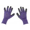 Pracovní rukavice vel.10 fialové, Geko G75013