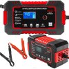 Nabíječka autobaterií mikroprocesorová 12V, RED TECHNIC RTPM0074 1