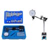 Magnetický stativ + číselníkový úchylkoměr + koncovky, Kraft&Dele KD11291