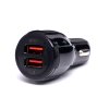 Nabíječka do auta s funkcí rychlého nabíjení QUICK CHARGE 2xUSB, Kraft&Dele KD1235