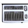 Sada bitů TORX, HEX, SPLINE 40ks v kovovém kufříku, Kraft&Dele KD10220
