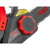 Akumulátorová řetězová pila, 2x AKU 21V, RED Technic RTPAK0124