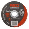 Řezný kotouč na kov 125x1x22,2mm, RED Technic RTTDM0102