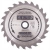 Vidiový pilový kotouč na dřevo 185 × 20 mm, 24 zubů TDD-185x20x24Z, Powermat PM0882