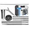 Vrtací kladivo 1500W 6J SDS+ s příslušenstvím, Geko G80708