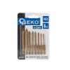 Vrtáky na sklo a keramiku HEX 3-12mm, sada 8ks, Geko G39701