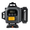 Křížový laser 4D 16 linií 360° zelený PM-PLK-4DM3, Powermat PM1494