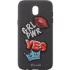 Zadní kryt s vyšívaným motivem CellularLine PATCH Yes pro Samsung Galaxy J5 (2017)