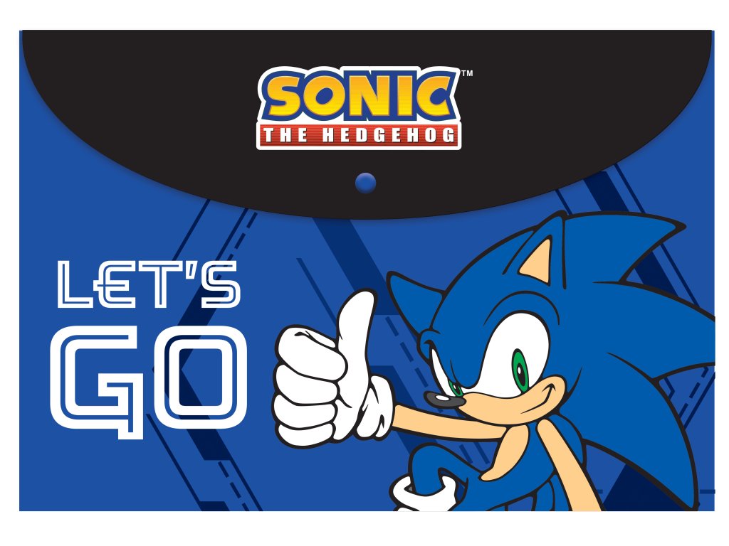 Sonic Let's Go (LG) obálka s gombíkom