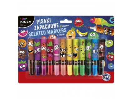 Kidea popisovače 12ks voňavé (D)