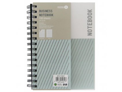 Inspira zošit A4 200str kockovaný s rozraďovačom