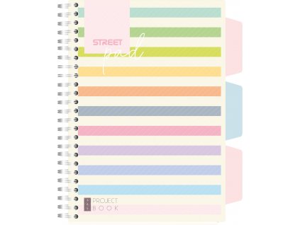 Street zošit A5 200str s rozraďovačom (278)