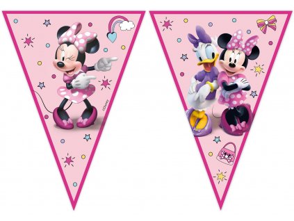 Procos Minnie Mouse bannery papierové 9ks FSC®