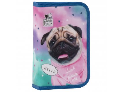 Šteniatka (D) peračník dvojklopý plnený pastelový