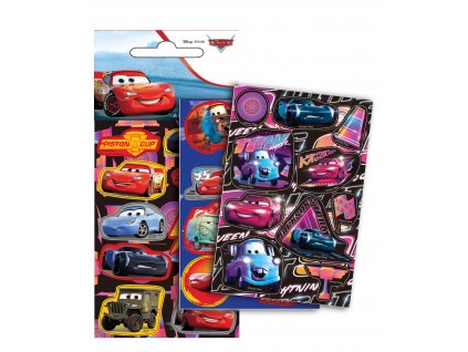 Cars (LG) nálepky trblietavé 10ks