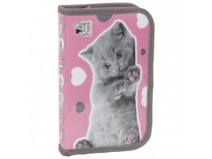 Mačiatka (D) peračník dvojklopý plnený Srdiečka