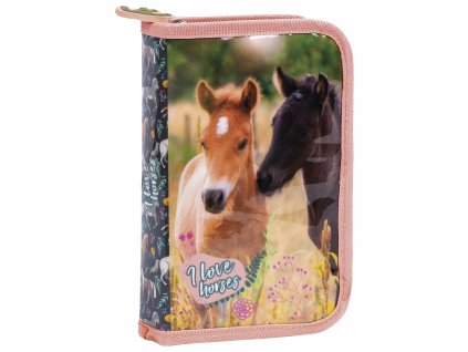 Koník (D) peračník dvojklopý plnený Duo