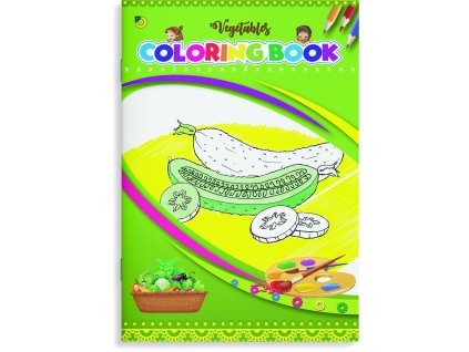 Optimum omaľovánka A4 8l Zelenina 70909