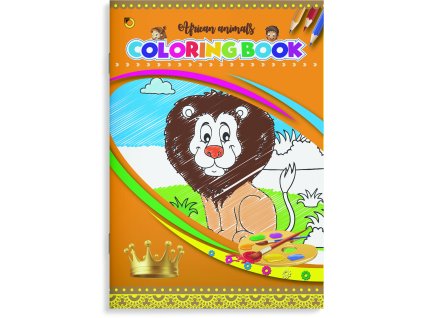 Optimum omaľovánka A4 8l Africké zvieratá 70908