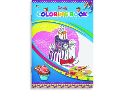 Optimum omaľovánka A4 8l Sladkosti 70911