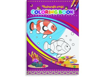 Optimum omaľovánka A4 8l Podmorský svet 70905