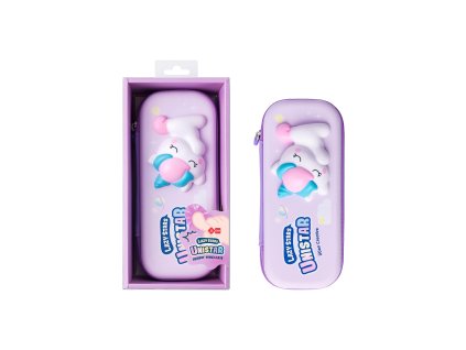 Lazy Stars Squishy peračník 1-zip oválny Jednorože