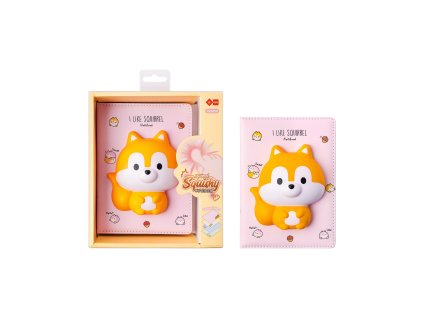 Lazy Stars Squishy notes 256str Veverička