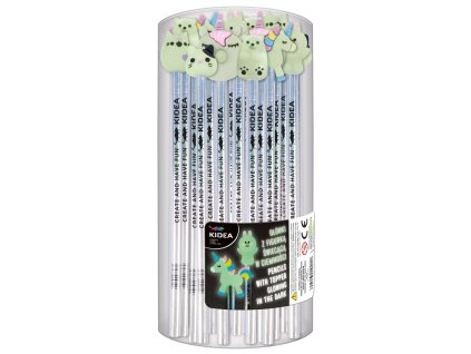 Kidea ceruza s topperom svietiacim v tme (D)