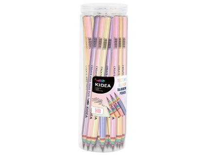 Kidea ceruzka HB dúhová (D)