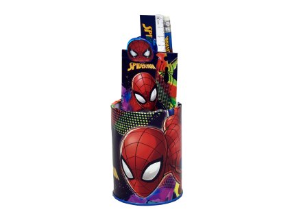 Spiderman Neon (LG) školský set metal
