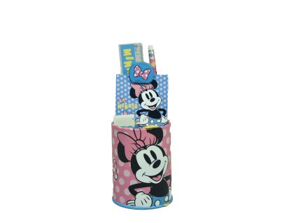Minnie Mouse Dots (LG) školský set metal