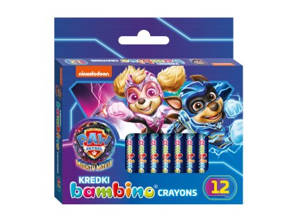 Paw Patrol pastelky 12ks (P)