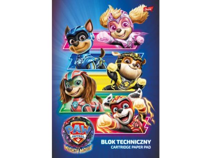 Paw Patrol skicár A4 10listov 190g/m2 (P)