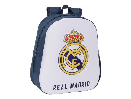 Real Madrid batoh 27 3D oválny