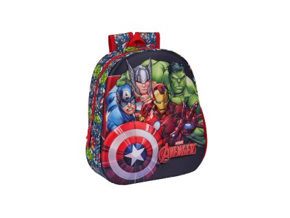 Avengers batoh 27 3D oválny