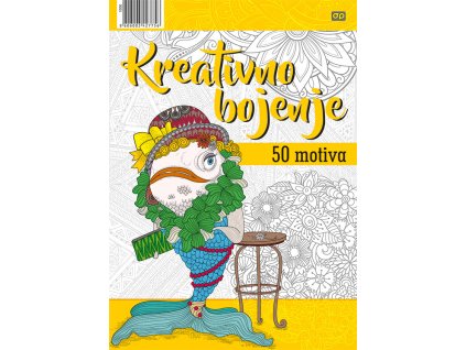 Optimum omaľovánka A4 50l kreatívne