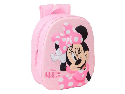 Minnie Mouse (Dots) batoh 27 3D oválny