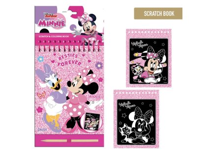 Minnie Mouse (CE) sada vyškrabovacie obrázky