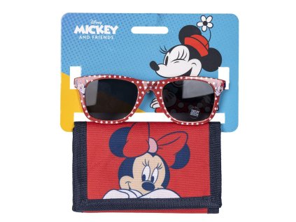Minnie Mouse (CE) sada peňaženka +slnečné okuliare